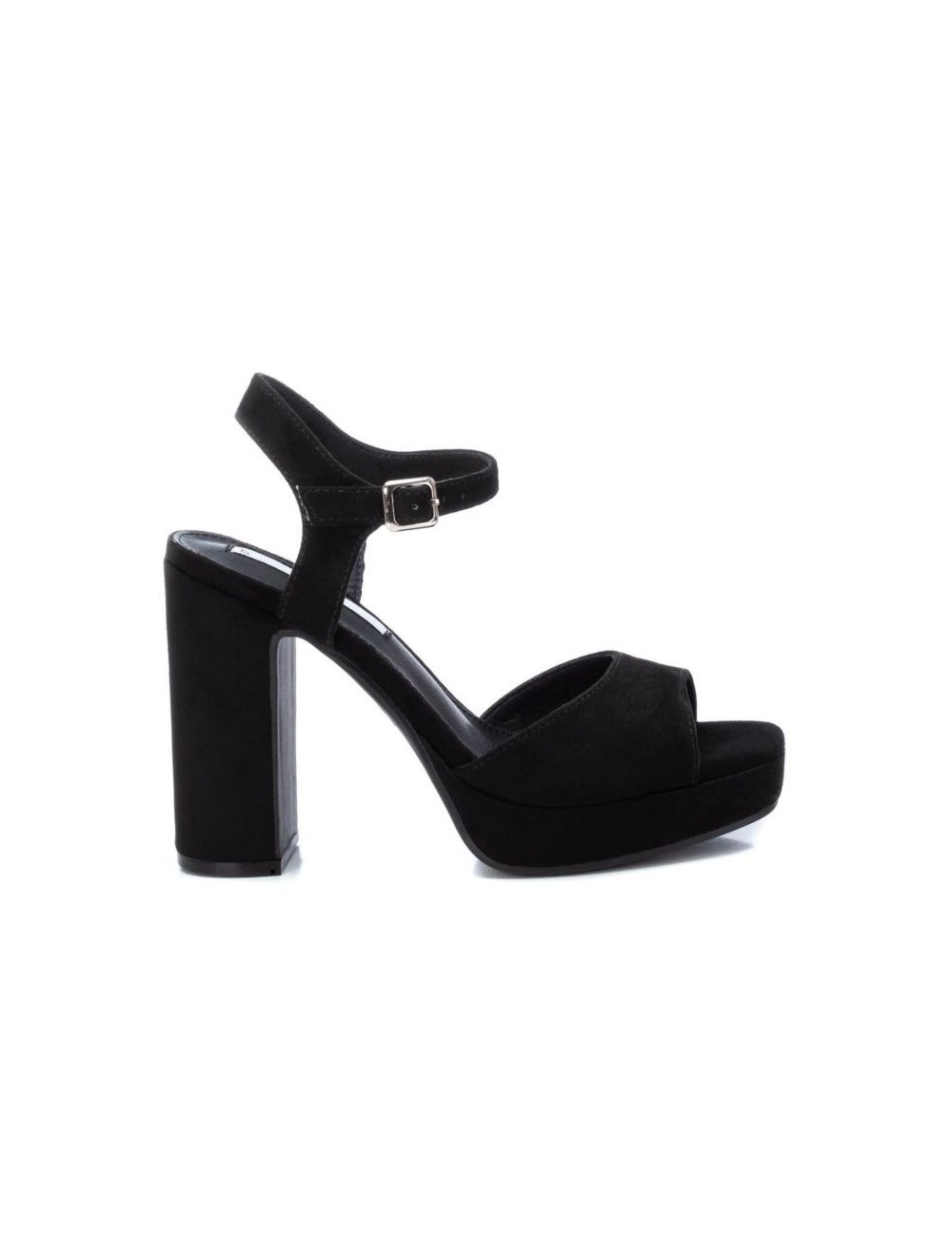 Sandalia negra plataforma Xti
