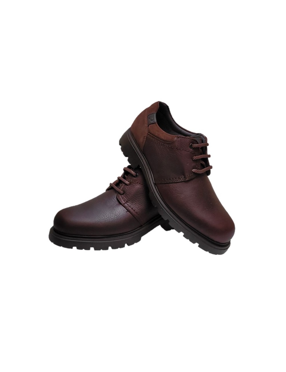 Zapato Pitillos Piel marrón 4931