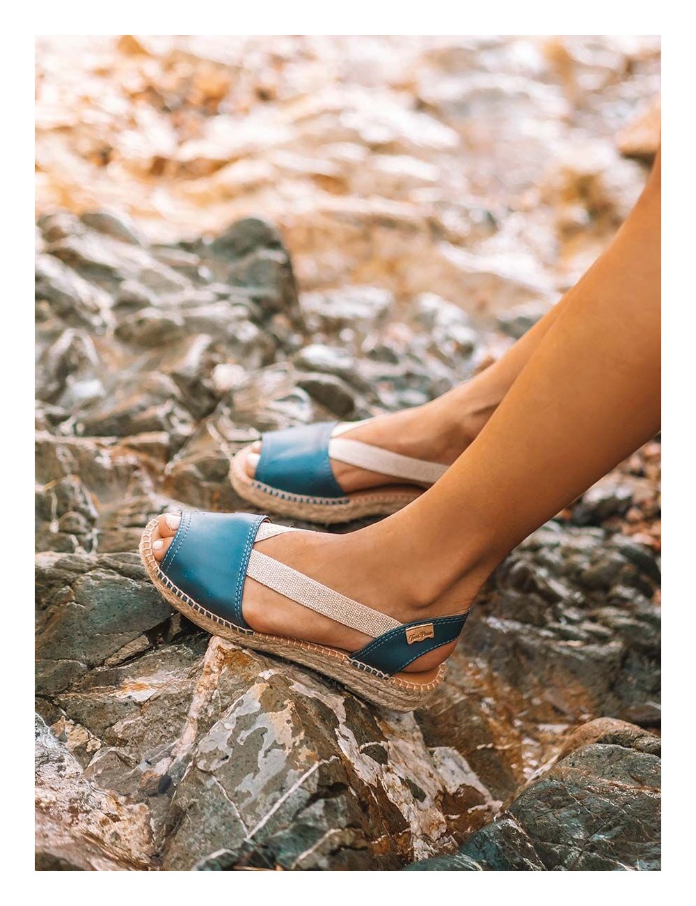 Sandalia Tony Pons en piel