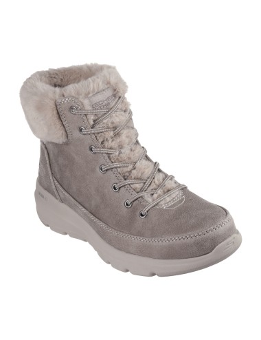 bota skechers cordones elásticos mujer