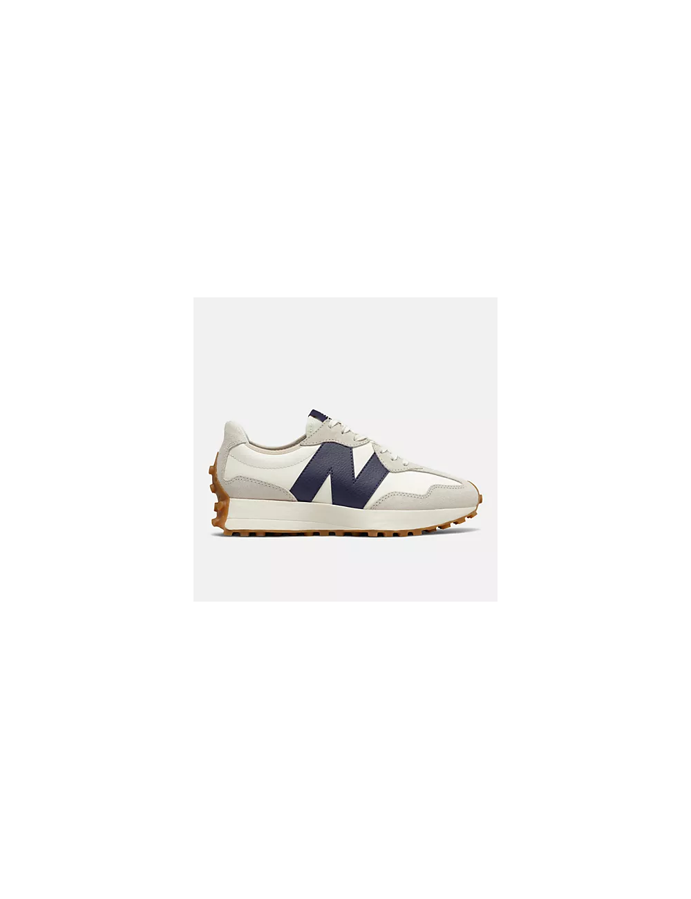 New Balance 327 blanco negro azul