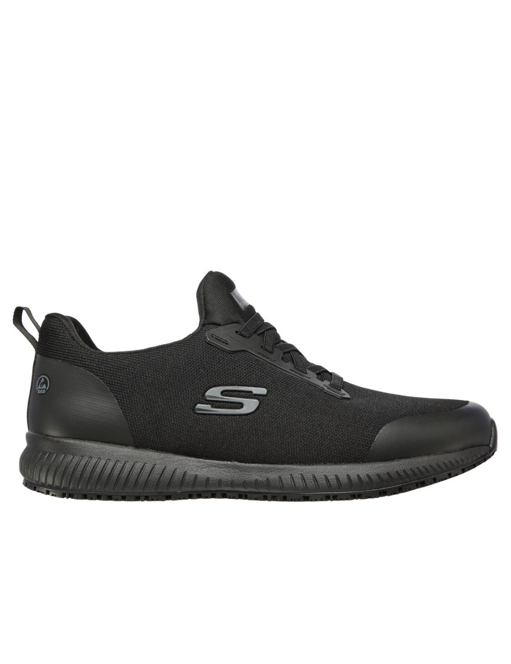 Skechers Work 200051EC BLK - Zapatos de Trabajo para Hombre