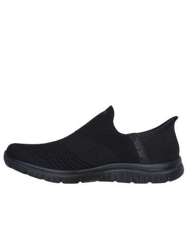 Skechers Slip-ins: Virtue - Sleek negro mujer flexible