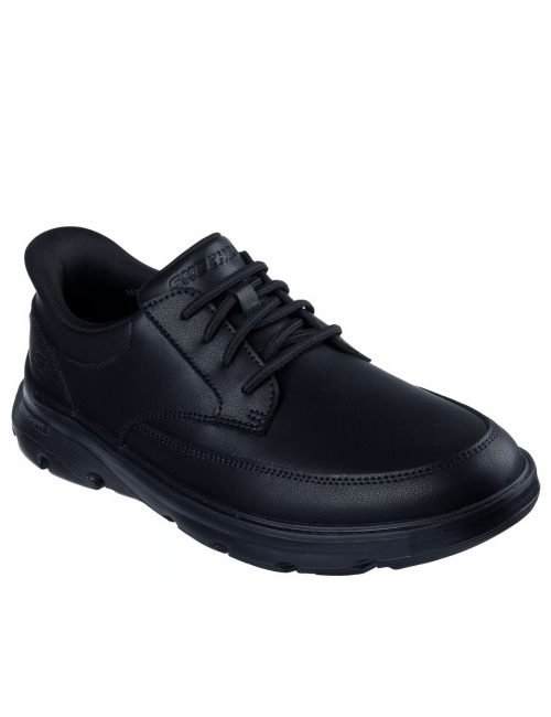 skechers slip ins piel hombre