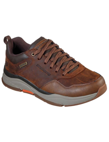 Skechers 210021 CDB Benago Hombre – Zapatillas Marrones Impermeables