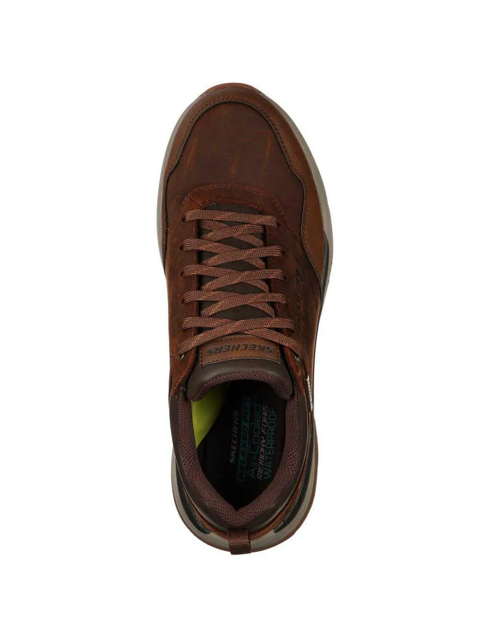 Skechers 210021 CDB Benago Hombre – Zapatillas Marrones Impermeables