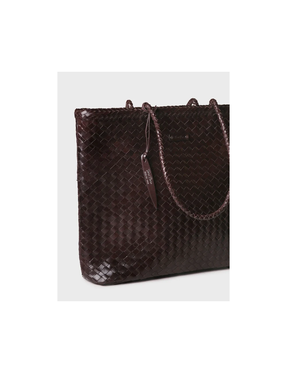 Bolso Samanta Toni Pons de piel trenzada