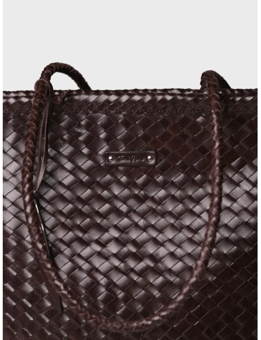 Bolso Samanta Toni Pons de piel trenzada