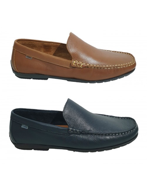 Mocasín Baerchi  de hombre, sencillo y elegante para vestir casual.