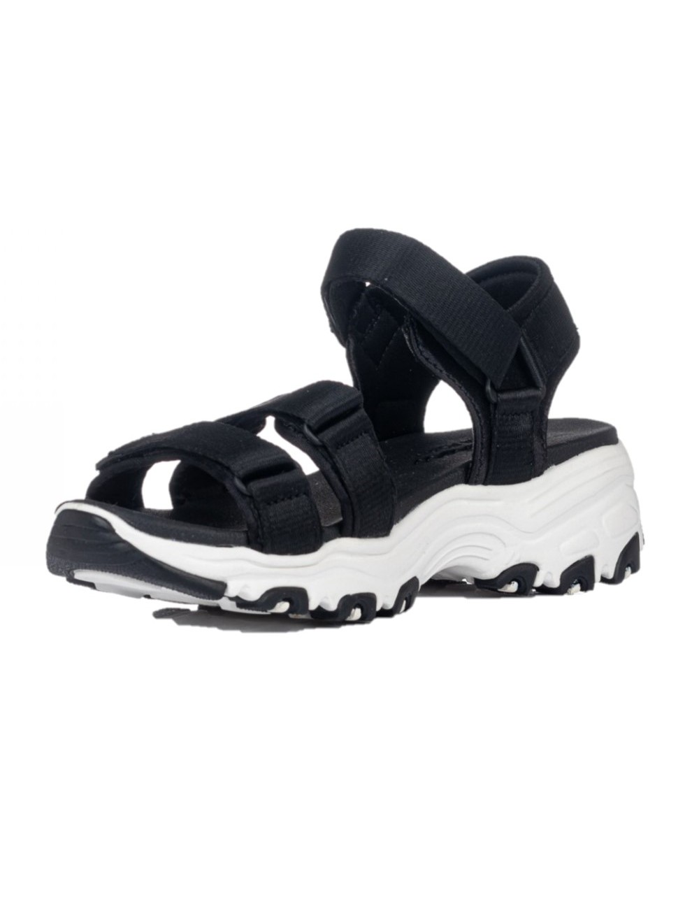 Sandalia Skechers 31514 blk DLites Fresh Catch